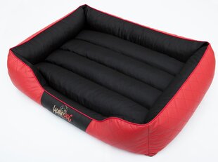 Hobbydog лежак Cesarean Standart, красный/черный R3, 95x73 см цена и информация | Лежаки, домики | hansapost.ee