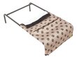 Hobbydog pesa Iron Beige Paws XL, 100x55x20 cm цена и информация | Pesad, asemed | hansapost.ee