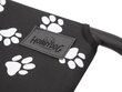 Pesa Hobbydog Iron Black Paws XXL, 120x68x20 cm цена и информация | Pesad, asemed | hansapost.ee