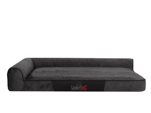 Hobbydog лежак Best Black L, 80x53x18 см цена и информация | Лежаки, домики | hansapost.ee