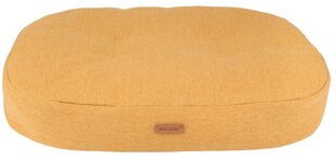 Amiplay ovaalne madrats Montana Yellow L, 78x65x10 cm hind ja info | Amiplay Lemmikloomatarbed | hansapost.ee