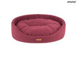 Amiplay ovaalne pesa Montana Burgundy M, 52x44x14 cm цена и информация | Pesad, asemed | hansapost.ee