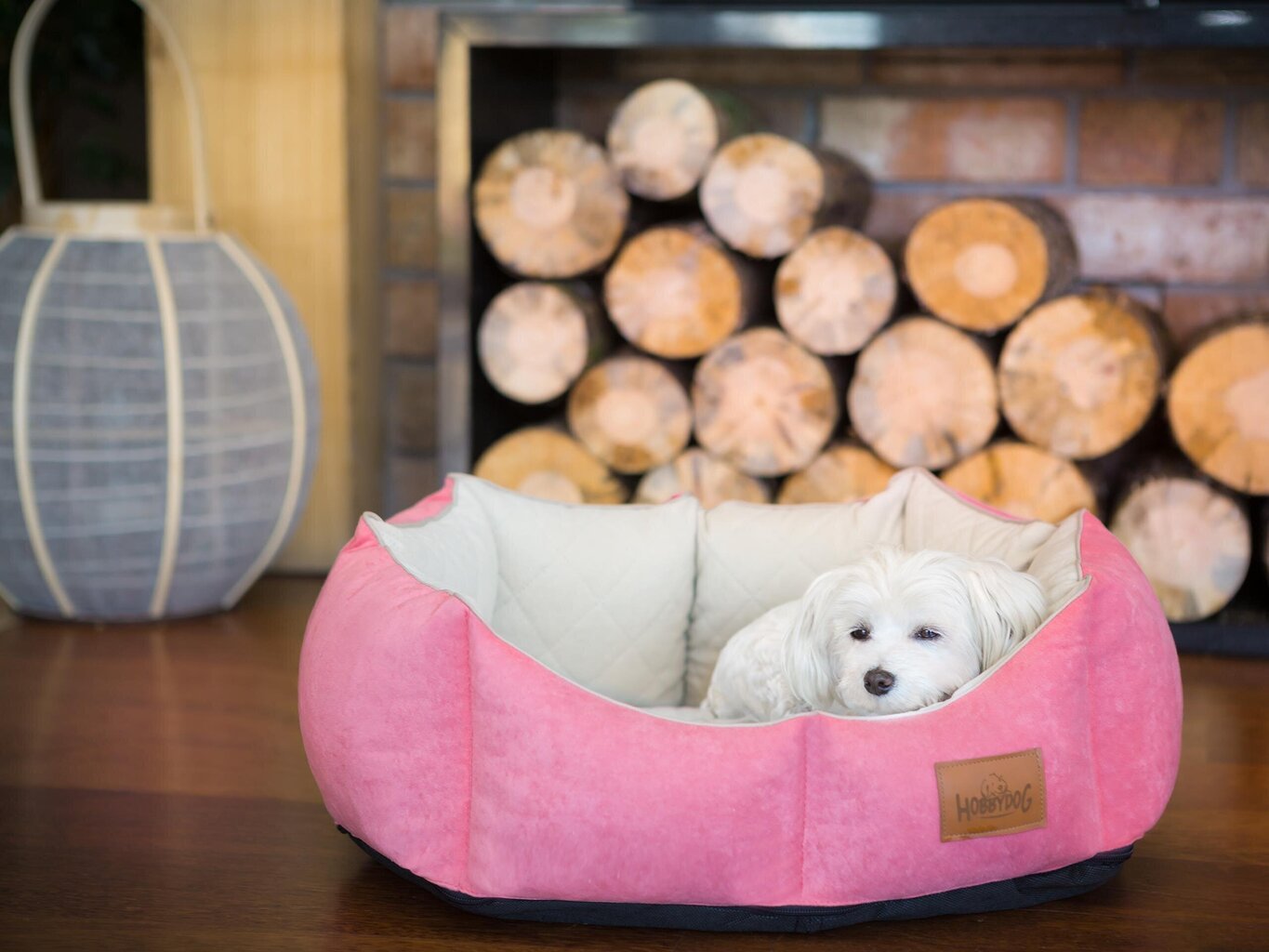 Koera pesa Hobbydog New York Premium, M, Pink, 53x45 cm hind ja info | Pesad, asemed | hansapost.ee