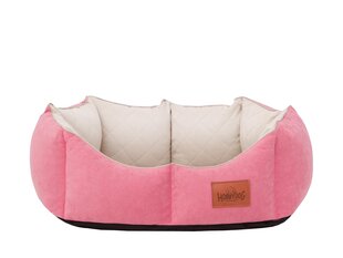 Hobbydog лежак New York Premium, M, Pink, 53x45 см цена и информация | Лежаки, домики | hansapost.ee