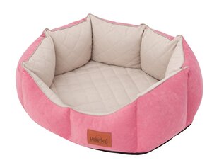 Hobbydog лежак New York Premium, M, Pink, 53x45 см цена и информация | Лежаки, домики | hansapost.ee