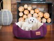 Koera pesa Hobbydog New York Premium, L, Bordo, 60x52 cm hind ja info | Pesad, asemed | hansapost.ee