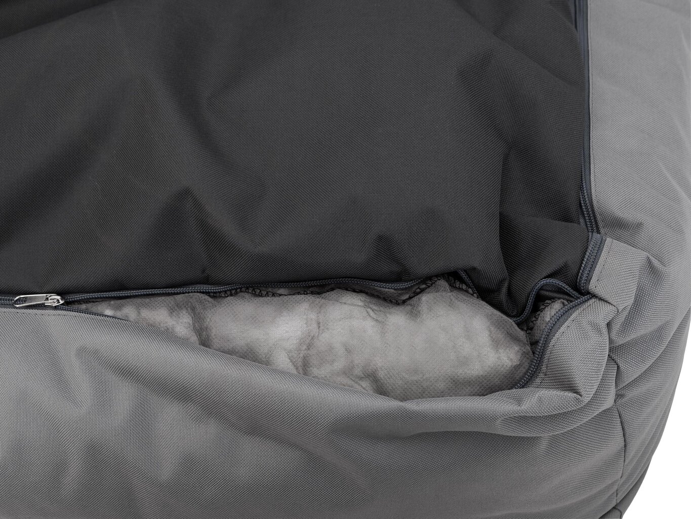 Hobbydog kahepoolne pesa Double Light Grey/Graphite, XXL, 114x84 cm цена и информация | Pesad, asemed | hansapost.ee