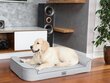 Hobbydog pesa Elegant Light Grey, XXL, 120x80 cm цена и информация | Pesad, asemed | hansapost.ee