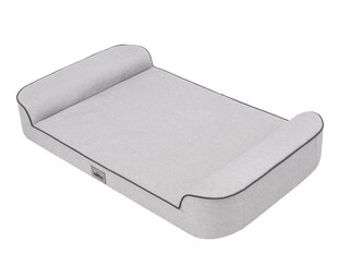 Hobbydog лежак Elegant Light Grey, XXL, 120x80 см цена и информация | Лежаки, домики | hansapost.ee