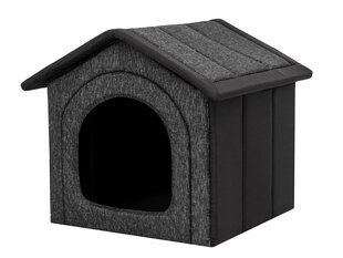 Hobbydog будка Black Ecolen+Black Oxford R5, 60x70 см цена и информация | Лежаки, домики | hansapost.ee