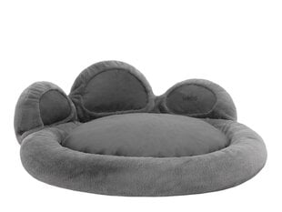 Hobbydog лежак Exclusive Paw Grey, L, 75x75 см цена и информация | Лежаки, домики | hansapost.ee
