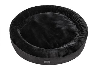 Hobbydog лежак Rabbit Black, XXL, 95x95 см цена и информация | Лежаки, домики | hansapost.ee