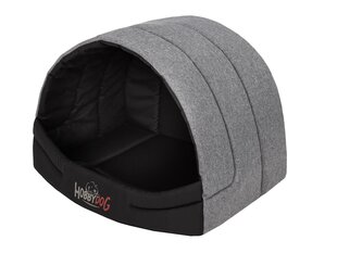 Hobbydog будка Dark Grey Ekolen R3, 55x43 см цена и информация | Лежаки, домики | hansapost.ee
