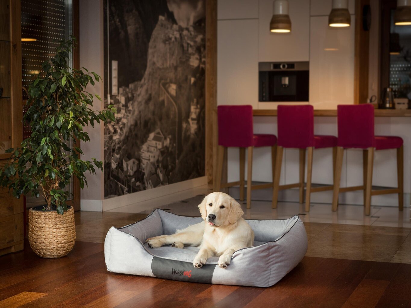 Hobbydog pesa Comfort Light Grey Ekolen, XXXL, 140x115 cm hind ja info | Pesad, asemed | hansapost.ee