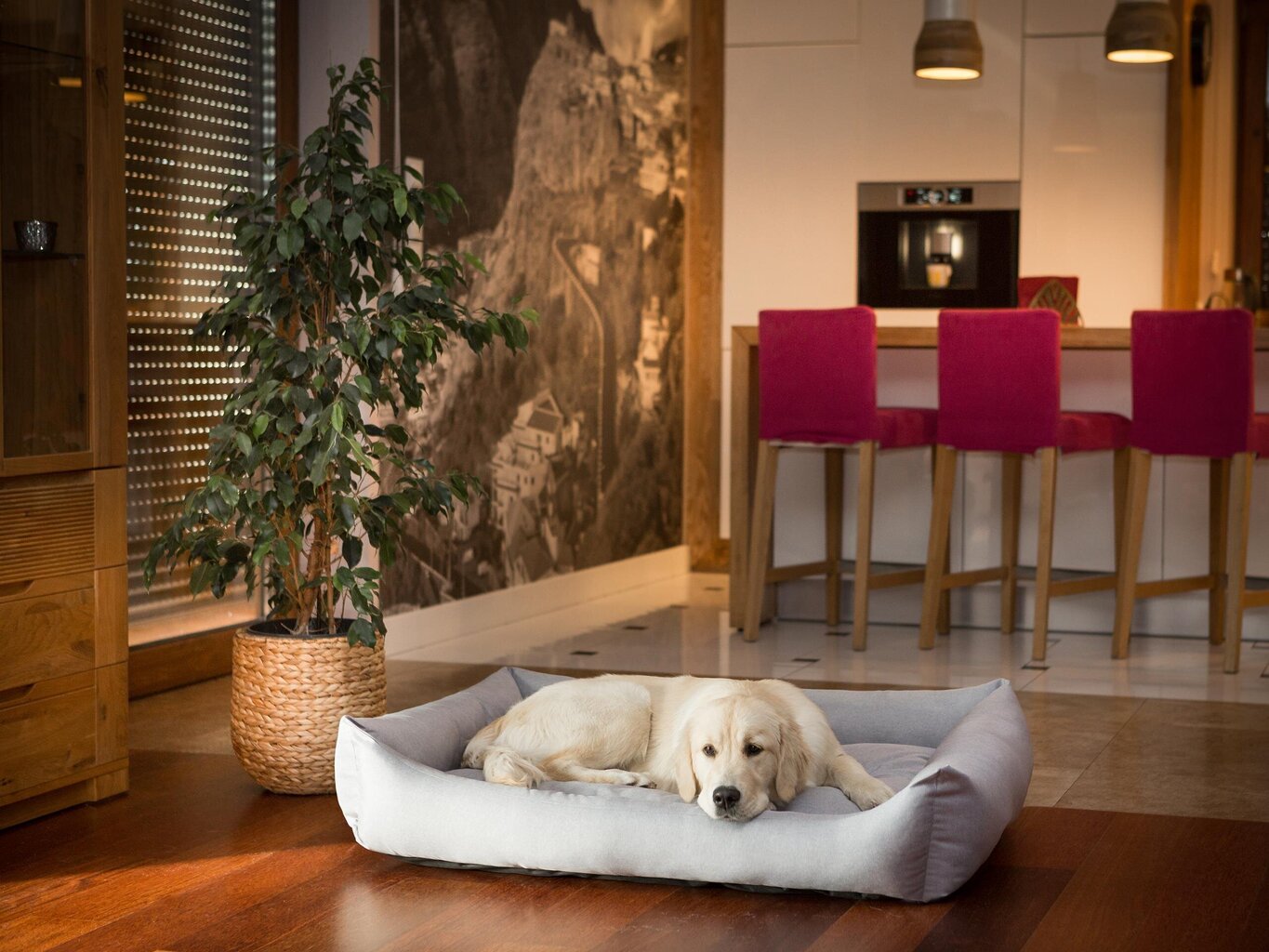 Hobbydog Eco Light Grey Ekolen, XL, 82x60 cm hind ja info | Pesad, asemed | hansapost.ee