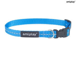 Amiplay reguleeritav kaelarihm Reflective, S, sinine hind ja info | Amiplay Lemmikloomatarbed | hansapost.ee