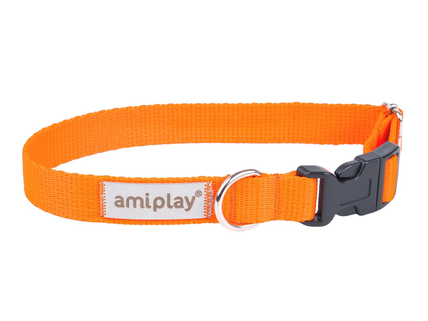 Amiplay reguleeritav kaelarihm Samba, XL, Orange hind ja info | Koerte kaelarihmad ja traksid | hansapost.ee