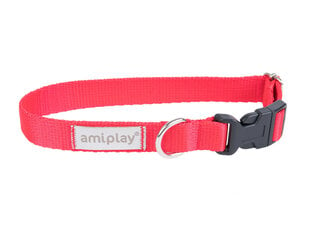 Amiplay регулируемый ошейник Samba, XL, Red цена и информация | Ошейники, подтяжки для собак | hansapost.ee