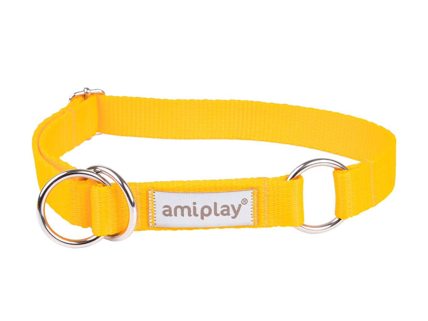 Amiplay poolpoov kaelarihm Samba, XL, Yellow цена и информация | Koerte kaelarihmad ja traksid | hansapost.ee