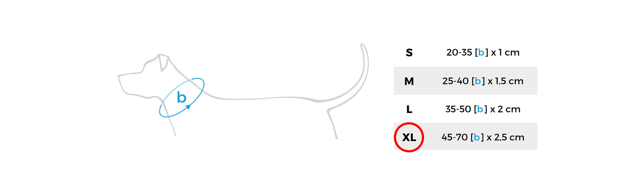 Amiplay reguleeritav kaelarihm Adventure Moro, XL, 45-70x2,5 cm цена и информация | Koerte kaelarihmad ja traksid | hansapost.ee