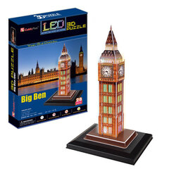 3D Pusle CubiFun Big Ben LED, 28 osa hind ja info | CubicFun Koolitarvikud | hansapost.ee