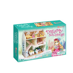 3D pusle CubicFun Dreamy Dollhouse, 168-osaline hind ja info | Pusled lastele ja täiskasvanutele | hansapost.ee