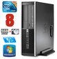 HP 8100 Elite SFF i5-650 8GB 240SSD+1TB DVD WIN7Pro цена и информация | Lauaarvutid | hansapost.ee