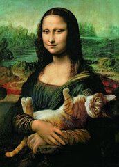 Pusle Trefl "Mona Lisa", 500 osa hind ja info | Pusled lastele ja täiskasvanutele | hansapost.ee