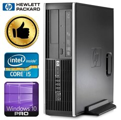 HP 8100 Elite SFF i5-650 8GB 240SSD+250GB GT1030 2GB DVD WIN10PRO/W7P hind ja info | HP Arvutid ja IT- tehnika | hansapost.ee