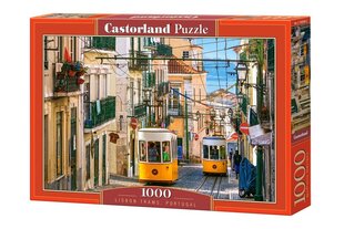 Pusle Lisbon Trams, Portugal Castorland, 1000 osaline hind ja info | Pusled lastele ja täiskasvanutele | hansapost.ee