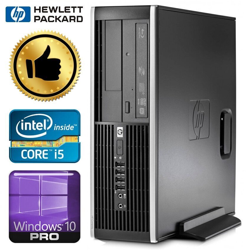 HP 8100 Elite SFF i5-650 4GB 480SSD GT1030 2GB DVD WIN10PRO/W7P hind ja info | Lauaarvutid | hansapost.ee