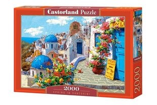 Castorland пазл Spring in Santorini, 2000 элементов цена и информация | Castorland Товары для детей и младенцев | hansapost.ee