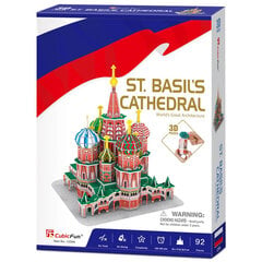 3D pusle CubicFun St. Basil‘s Cathedral hind ja info | CubicFun Lastekaubad ja beebikaubad | hansapost.ee