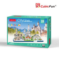 3D pusle CubicFun Bavaria, 178-osaline hind ja info | CubicFun Koolitarvikud | hansapost.ee