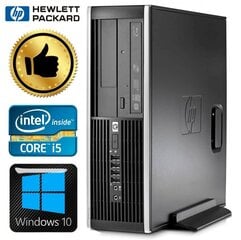 HP 8100 Elite SFF i5-650 4GB 480SSD DVD WIN10, refurbished цена и информация | Стационарные компьютеры | hansapost.ee