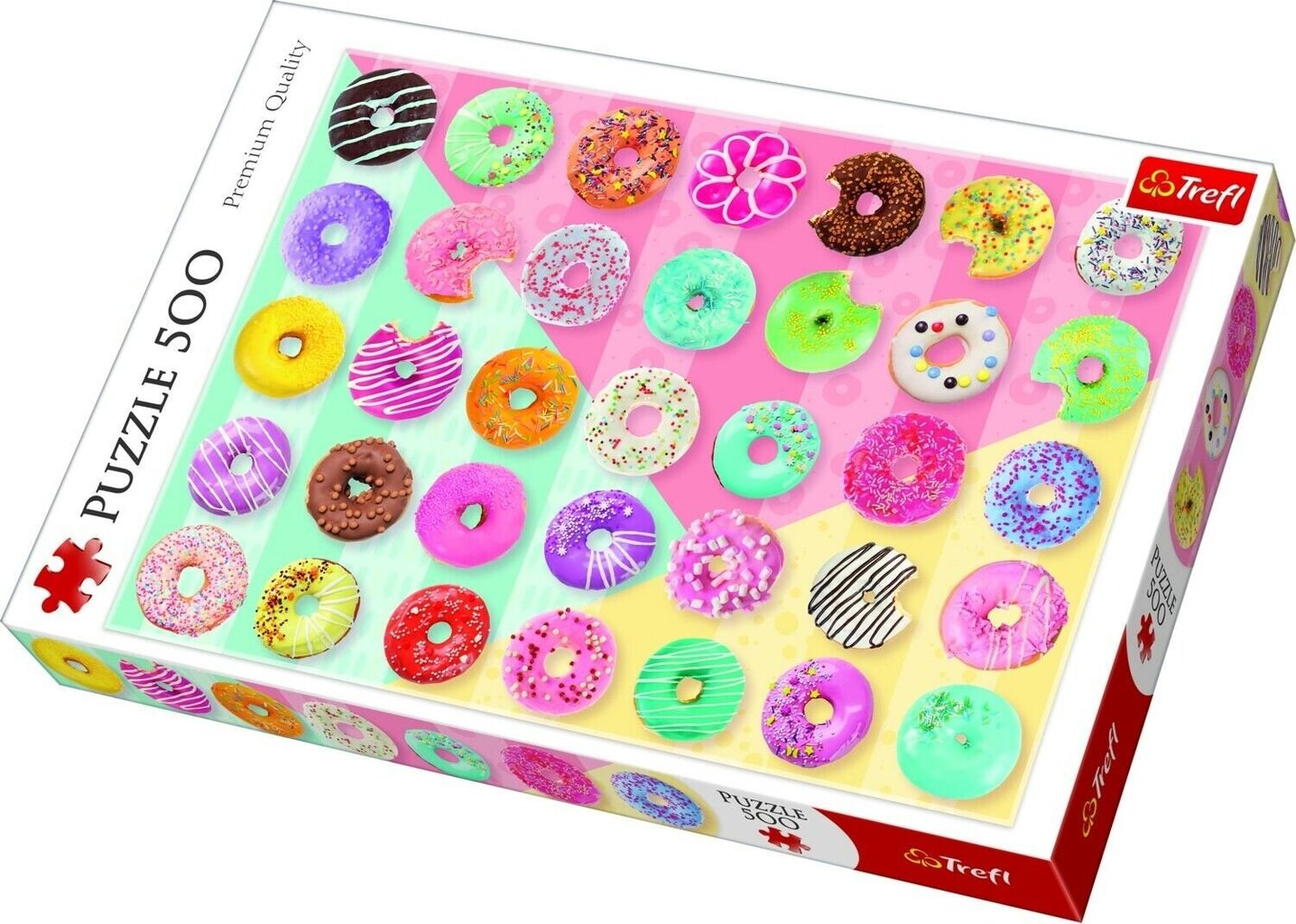 Pusle Trefl Doughnuts Delicious, 500-osaline цена и информация | Pusled lastele ja täiskasvanutele | hansapost.ee