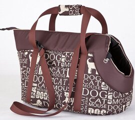 Сумка для перевозки животных Hobbydog R2, коричневая цена и информация | Переноски, сумки | hansapost.ee