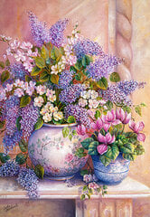 Pusle Castorland Puzzle Lilac Flowers, 1500 tk hind ja info | Castorland Lastekaubad ja beebikaubad | hansapost.ee