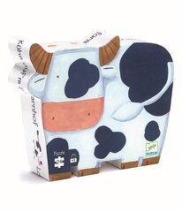 Siluettpusle - Lehmad talus (24 tk), DJECO DJ07205 hind ja info | Djeco Laste mänguasjad alates 3.a | hansapost.ee