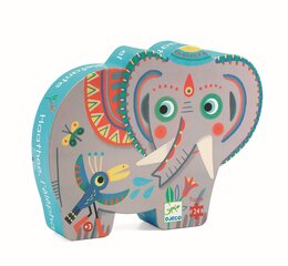 Пазл «Слонёнок», 24 эл., DJECO DJ07208 цена и информация | Пазлы | hansapost.ee