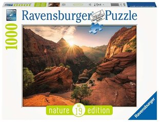 Pusle Ravensburger Zion Canyon USA, 1000 tk hind ja info | Pusled lastele ja täiskasvanutele | hansapost.ee