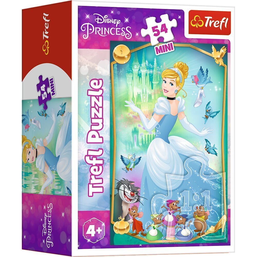 Mini pusle Trefl Princess, 54 d. hind ja info | Pusled lastele ja täiskasvanutele | hansapost.ee