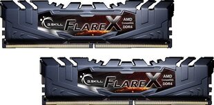 G.Skill Flare X DDR4, 2x8GB, 3200MHz, CL14 (F4-3200C14D-16GFX) цена и информация | Объём памяти (RAM) | hansapost.ee