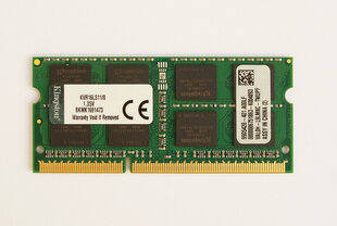 Kingston ValueRAM KVR16LS11 8 цена и информация | Объём памяти (RAM) | hansapost.ee