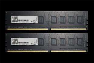 Оперативная память G.Skill 16GB (2 x 8GB) NT Series DDR4 PC4-19200 2400 MHz 288-Pin Intel X299 / Z270 / Z170 / X99 (F4-2400C17D-16GNT) цена и информация | Объём памяти (RAM) | hansapost.ee