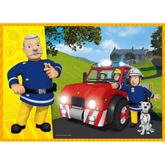 4 pusle komplekt „Tuletõrjuja Sam“ Trefl hind ja info | Trefl Laste mänguasjad alates 3.a | hansapost.ee