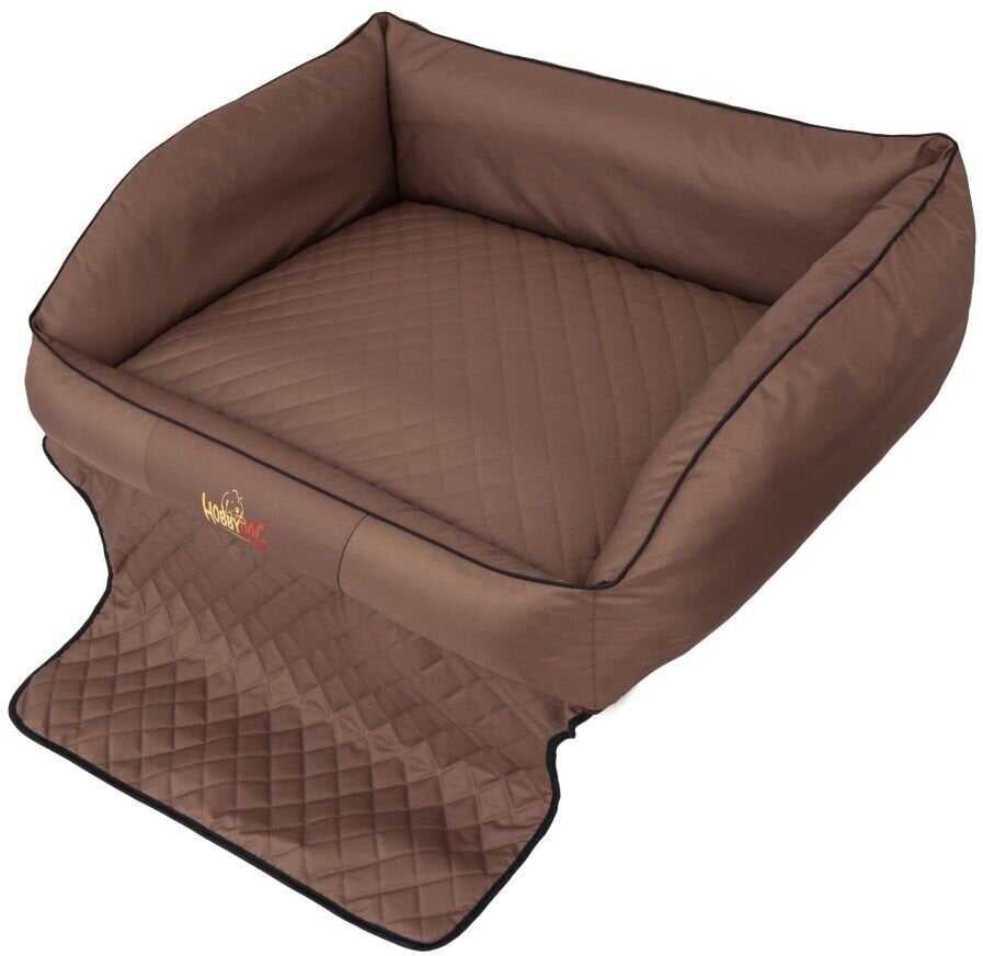 Hobbydog reisimadrats Royal Trunk Light Brown, R3, 110x90 cm цена и информация | Koerte reisitarvikud | hansapost.ee