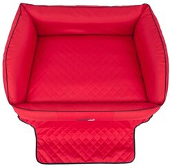 Hobbydog дорожный лежак Royal Trunk Red, R4, 110x100 см цена и информация | Принадлежности в дорогу | hansapost.ee