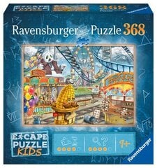 Pusle Ravensburger Escape Kids Amusement Park, 368-osaline, 12991 hind ja info | Pusled lastele ja täiskasvanutele | hansapost.ee