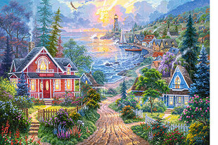 Pusle Castorland Puzzle Coastal Living, 1500-osaline hind ja info | Castorland Lastekaubad ja beebikaubad | hansapost.ee